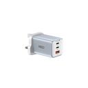 NEO PowerPort 65W PD GaN Charger 3-Port (Black)