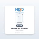 حماية شاشة نيو لآيفون 17 Pro Max - مطفي برايفسي
