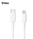 كابل Inkax CK-134 شحن سريع Type-C إلى Lightning للأيفون بطول 1 متر