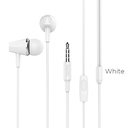 Hoco M34 Honor Music Universal Earphones with Microphone — White
