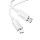 كابل Hoco X107 Favor بقوة 60W من USB-C إلى USB-C