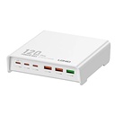 LDNIO Q605 120W 6-Port Desktop Charging Station – PD & QC Multi-Device Hub